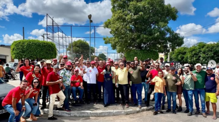 SERRA TALHADA EM SEGUNDO PLANO PARA MÁRCIA CONRADO…PRIMEIRO A PRÉ-CAMPANHA DO MARIDO